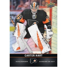 22 Carter Hart Base Card 2019-20 Tim Hortons UD Upper Deck